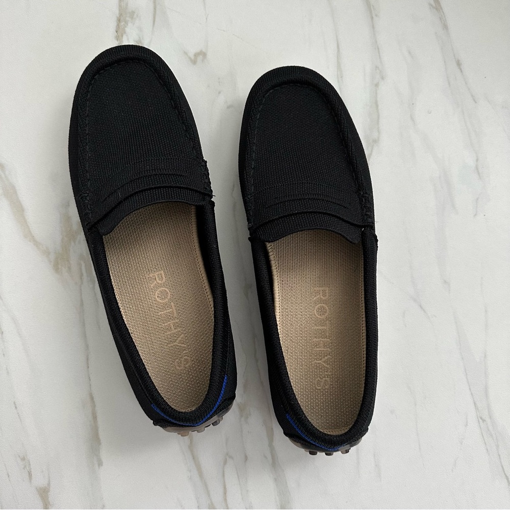 Rothy's The Driver Loafer Black